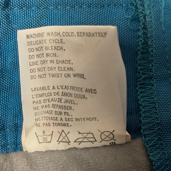 Vintage Descente Snow Pants Mens 34 Blue Ski Radipant Entrant SC Japan 90s - Picture 6 of 16